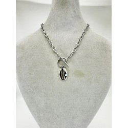 Gümüş Deniz Kabuğu Kolye